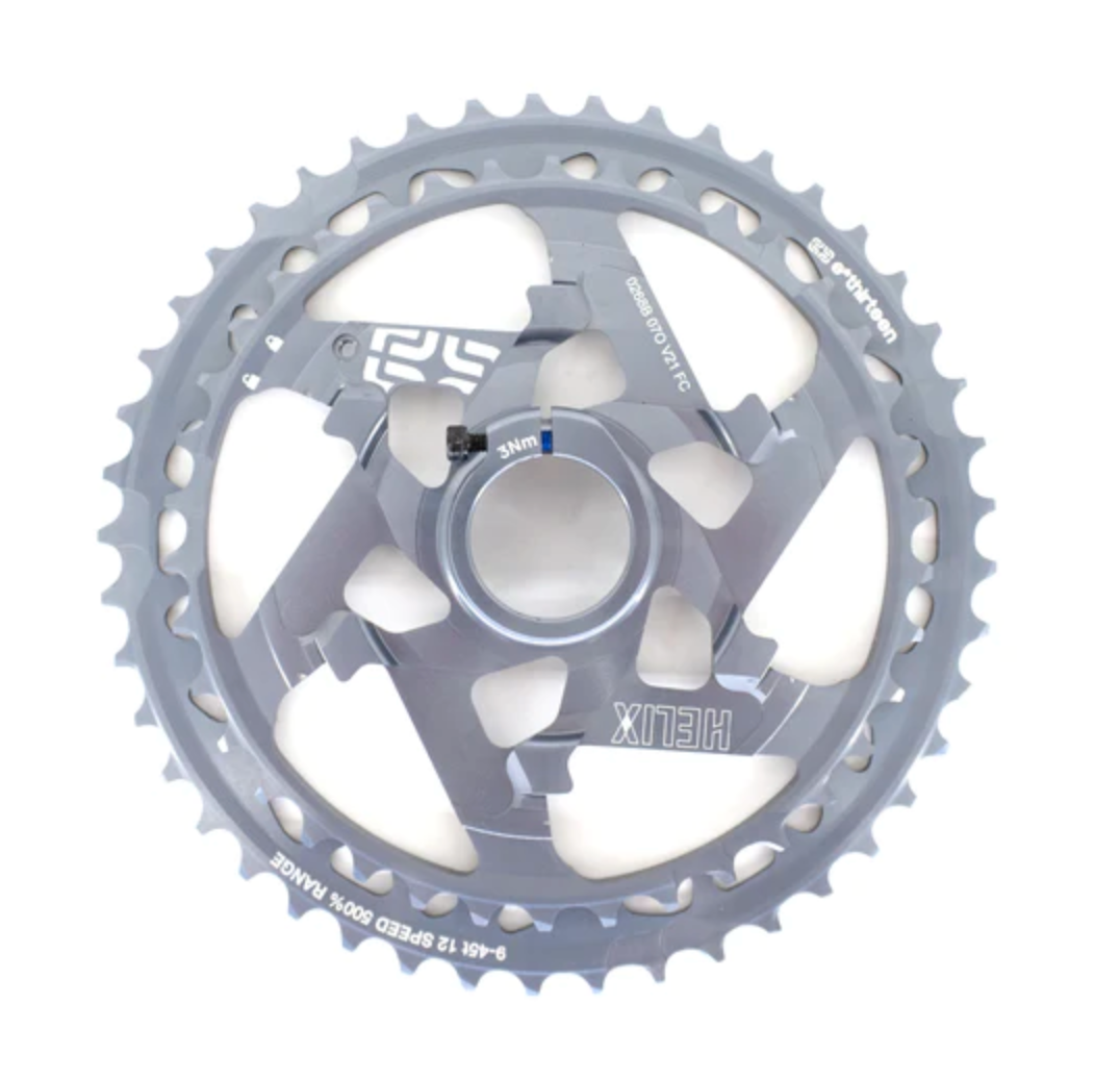 Helix Race 12-Speed 9-45T Gravel Cassette Aluminum & Steel Replacement Clusters e*thirteen