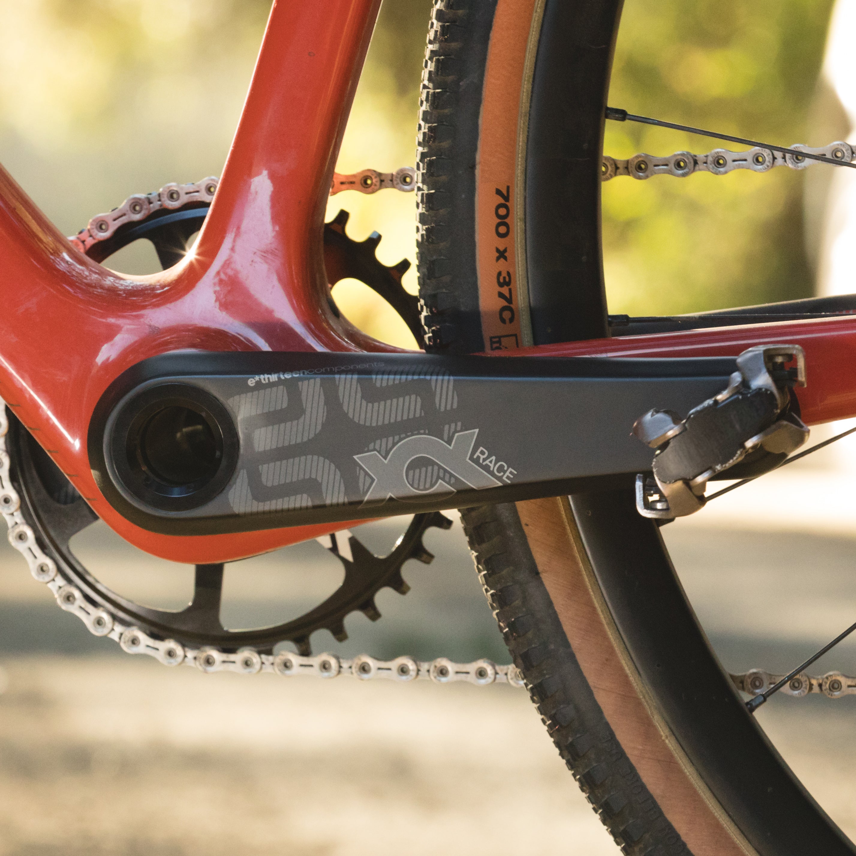 XCX Race Carbon Gravel Cranks – ethirteen - Main Image