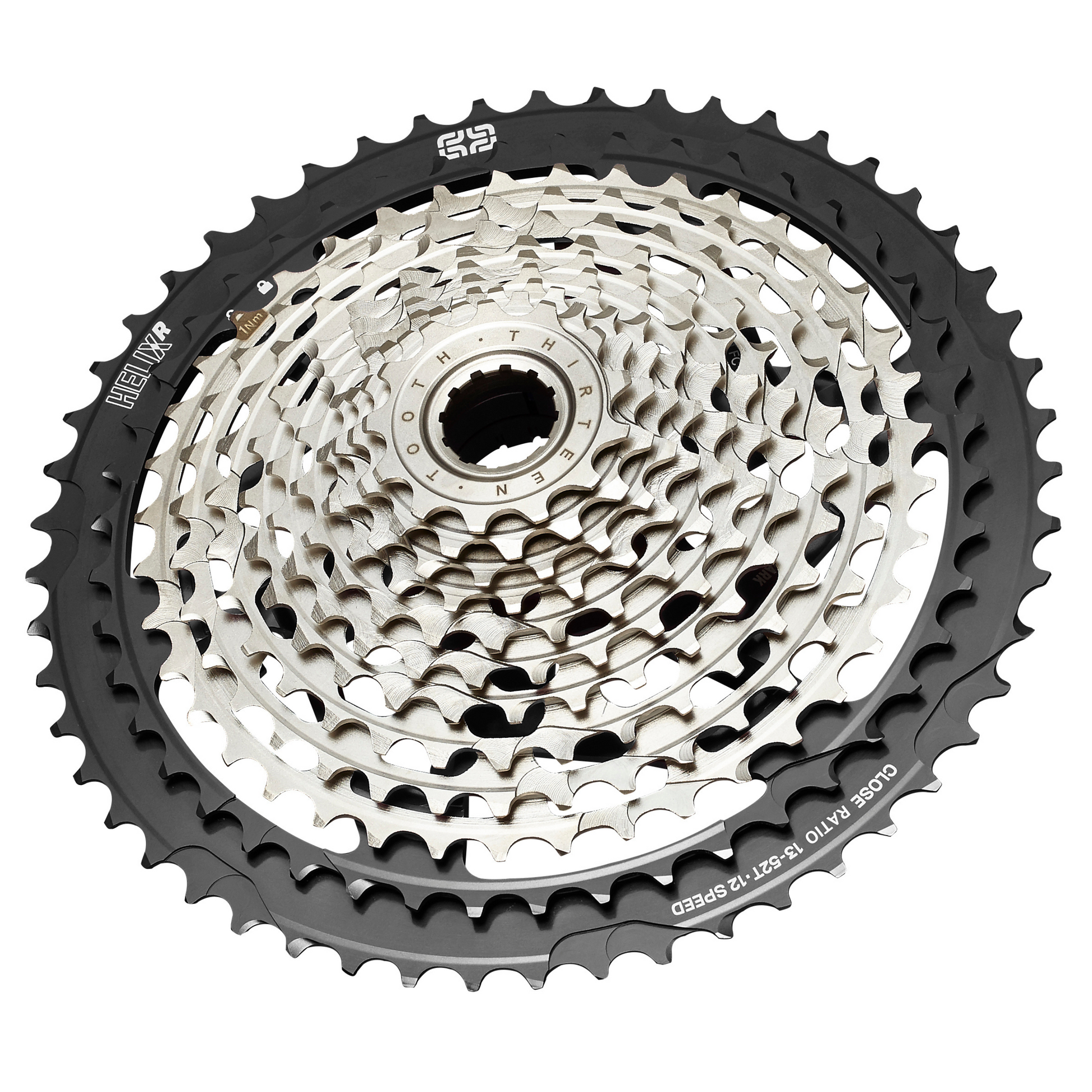 Helix Race 13-52T Close Ratio 12 Speed E-Bike/E-MTB Cassette