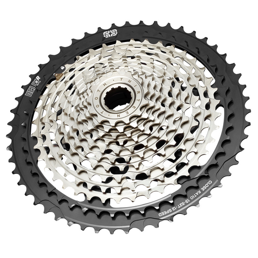 Helix Race 12-Speed 13-52T Cassette for E-MTB, MTB