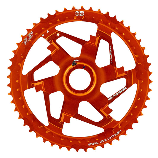 Helix Race 12sp 13-52T Cassette Aluminum & Steel Replacement Clusters