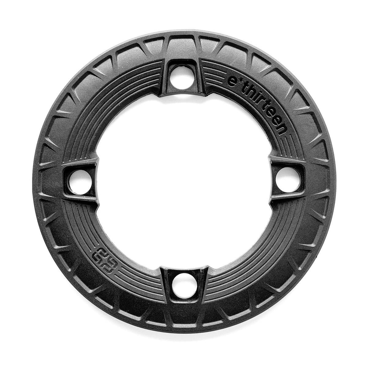 The composite Turbocharger bash ring on its own, sold as a replacement.
