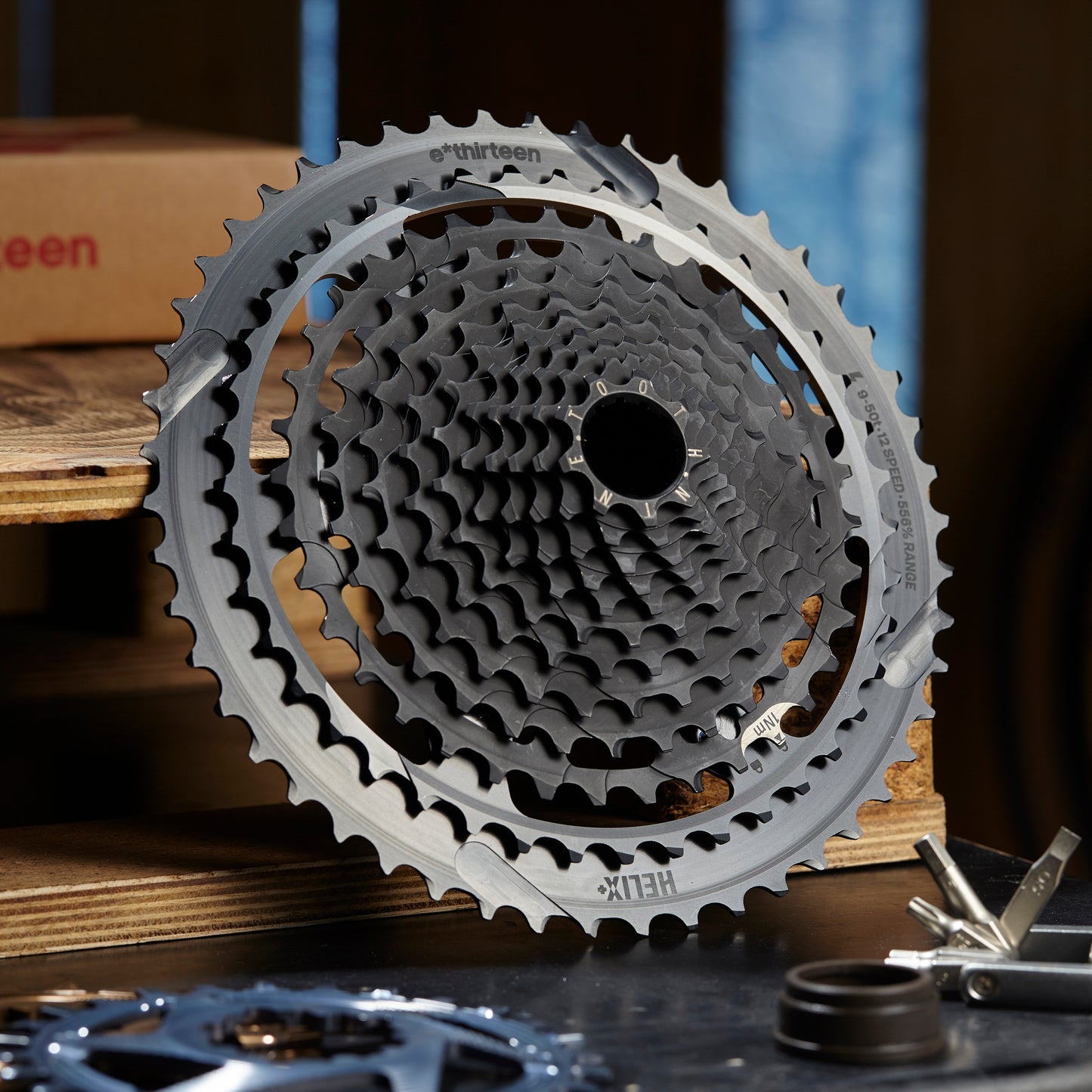 Helix Plus 12-Speed 9-50T Cassette Aluminum & Steel Replacement Clusters e*thirteen