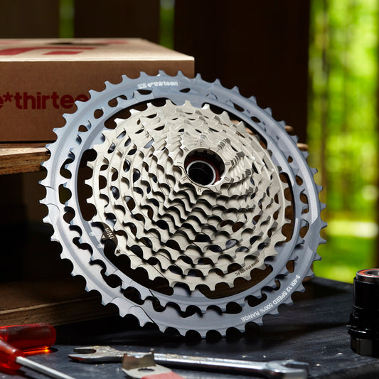 Helix Race 12-Speed 9-45T Gravel Cassette Aluminum & Steel Replacement Clusters e*thirteen