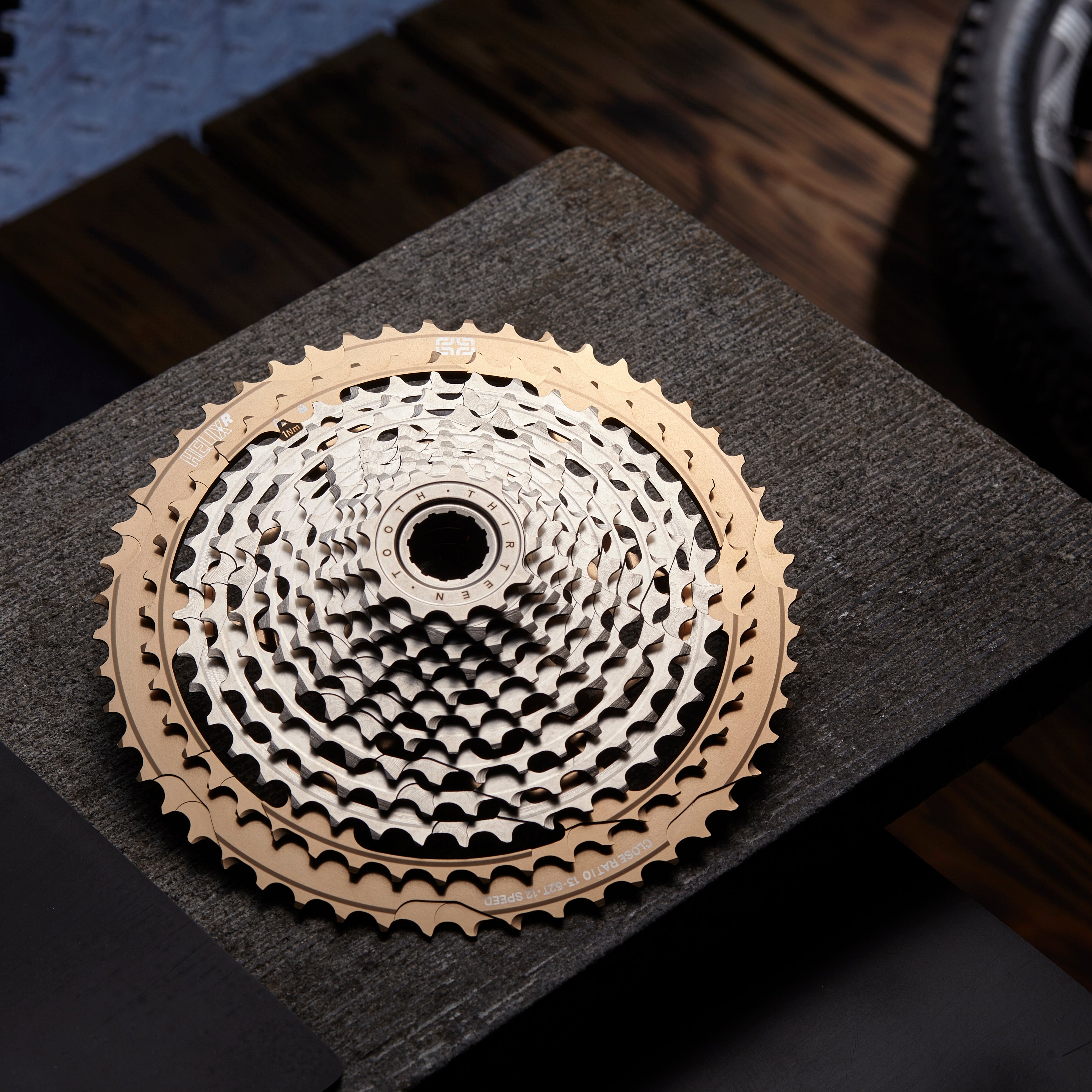 Helix Race 12sp 13-52T Cassette Aluminum & Steel Replacement Clusters