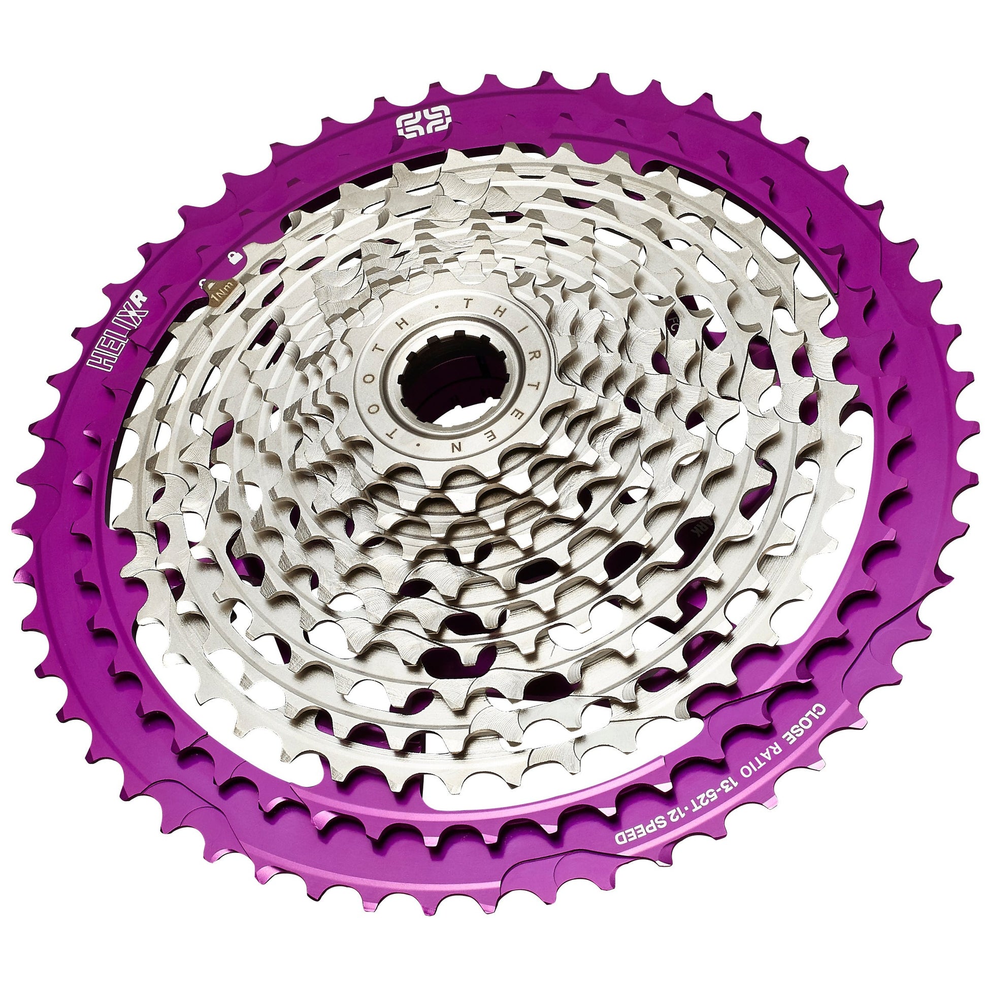 mountainbike kassette Helix Race 12-Speed 13-52t Cassette Bronze