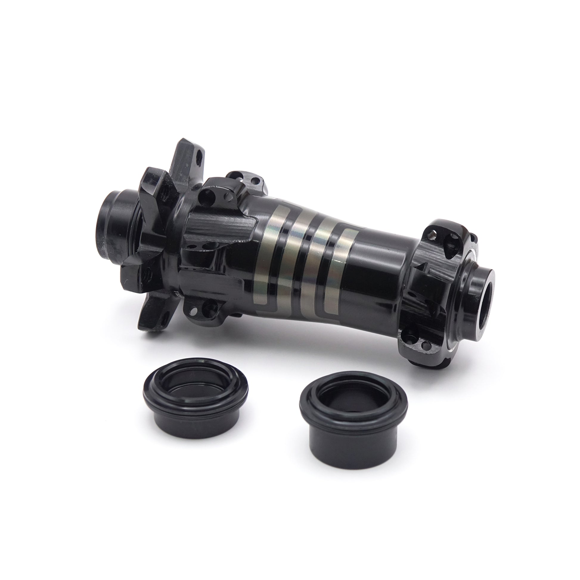 Straight Pull Gravel Bike Hubs with Wide Flange Spacing Front: 100x12mm