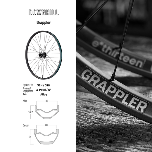 Grappler Race Alloy Downhill Wheels
