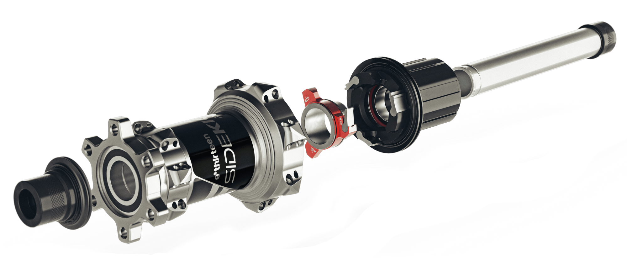 Hub exploded diagram